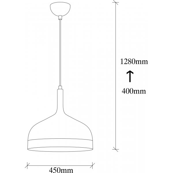 Samba Deckenleuchte 3724 - Wei�/Gold