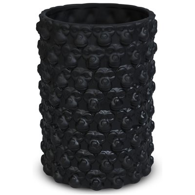 Vase Apor H22 cm - schwarz