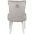 Tuva Decotique Stuhl (Handgriff an der Rckenlehne) - Beige Samt + Mbelfe