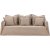 Oskarshamn 3-Sitzer-Sofa - Beige