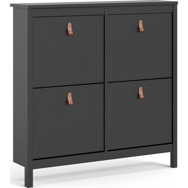 Schuhschrank Madrid - Schwarz Schuhschrank Madrid - Schwarz