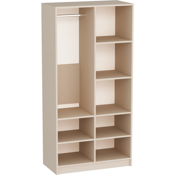Newra Kleiderschrank - Kiefer/Beige Newra Kleiderschrank - Kiefer/Beige