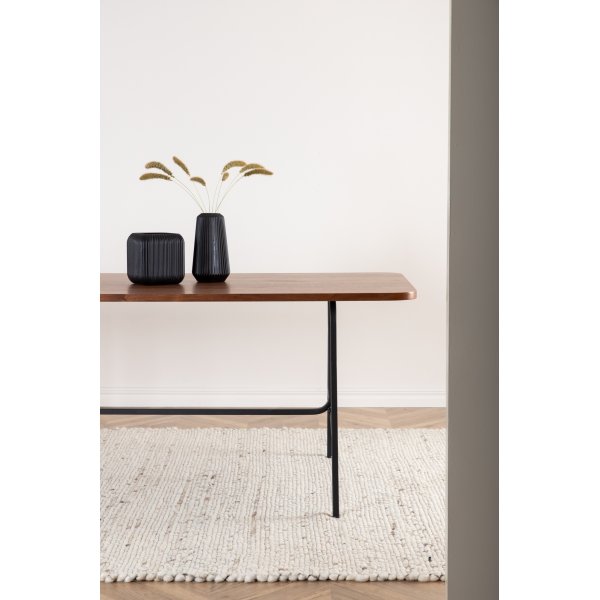 Wollteppich Pontus - Weiß/Beige Wollteppich Pontus - Weiß/Beige