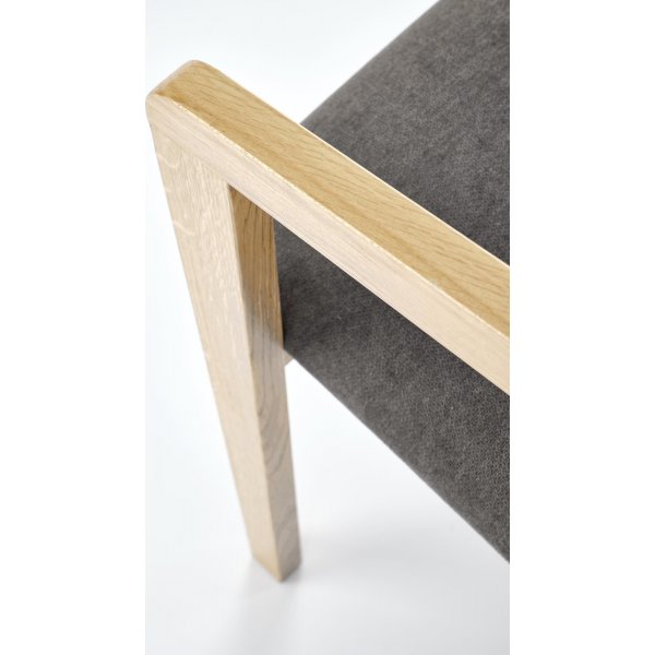 Java Esszimmerstuhl - Grau/Eiche Java Esszimmerstuhl - Grau/Eiche