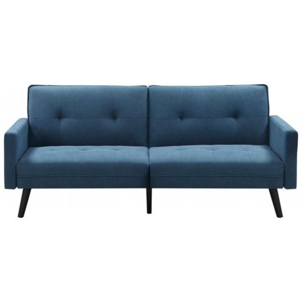 Eddy Schlafsofa - Blau/Schwarz