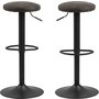 Finch Barhocker - Schwarz/Anthrazit