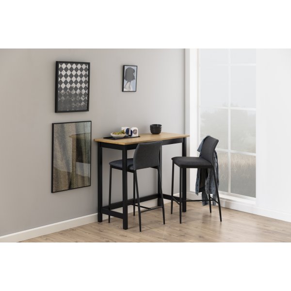 Demina Barhocker 90 cm - Grau