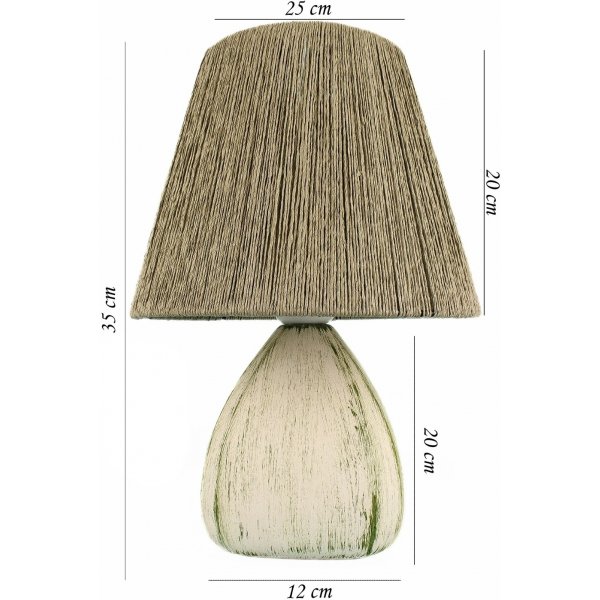 Tejido Tischlampe - Gr�n