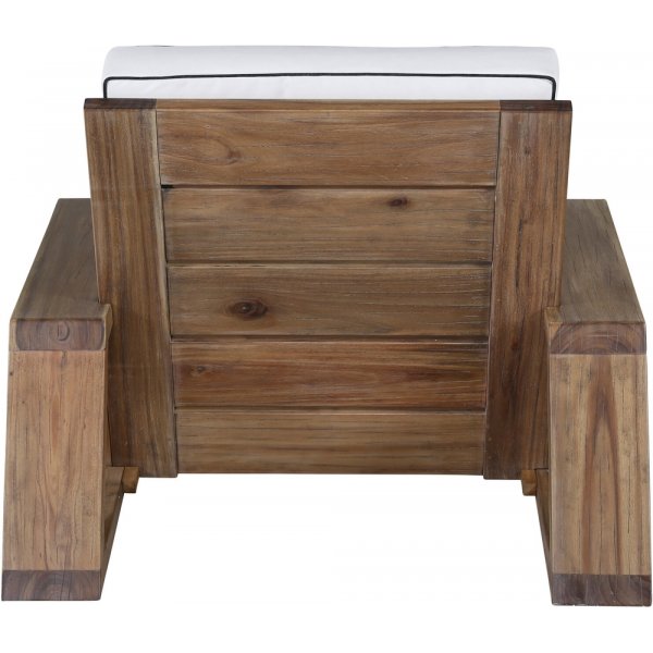 Daria Sessel - Braun/Weiß Daria Sessel - Braun/Weiß