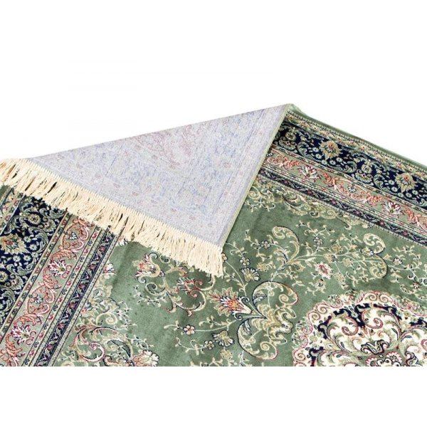 Viskoseteppich Abohar - Grün Viskoseteppich Abohar - Grün
