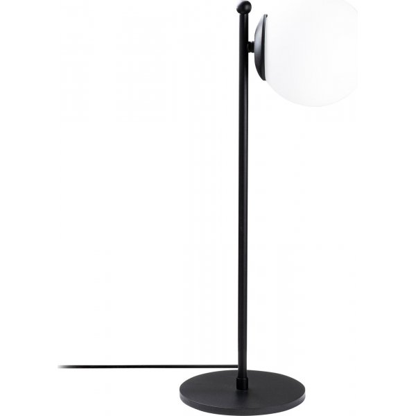 Fas Tischlampe opal - Schwarz