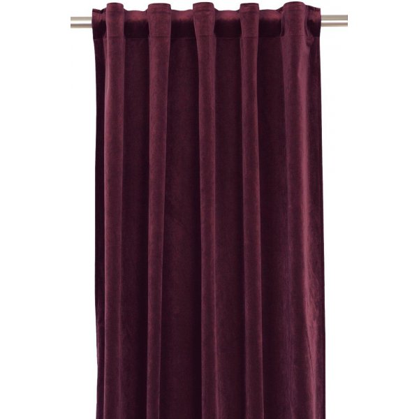 Elise Vorhang 2er-Pack 2 x 135 x 280 cm - Weinrot