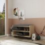 Schuhschrank Troy - Eiche/anthrazit