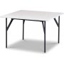 Terrazzo Couchtisch 75x75cm - Bianco Terrazzo & Sockel AIR