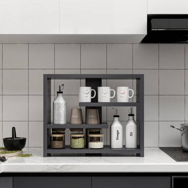 Guana Wandregal Anthrazit