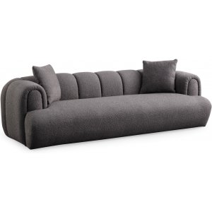 Puffy 3-Sitzer-Sofa - Anthrazit