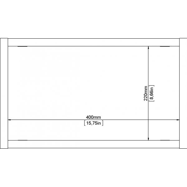 Roomers Wandregal - Eiche