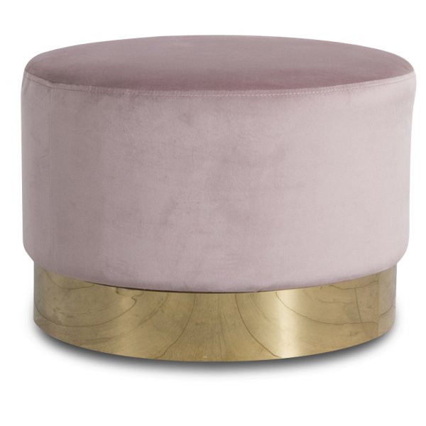 Sitzkissen Isabelle 50 cm - Pink/Brass