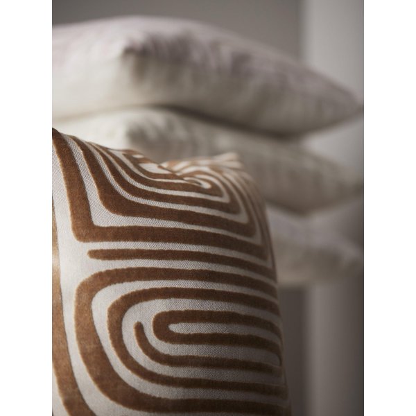 Molly Kissenbezug 45 x 45 cm - Mittelbraun