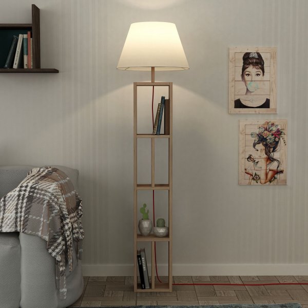 Giorno Stehlampe - Sonoma-Eiche
