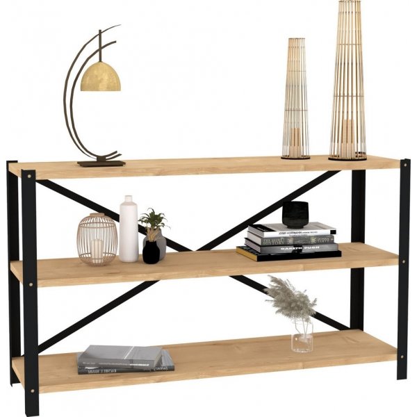 Derby-Bücherregal - Saphir-Eiche Derby-Bücherregal - Saphir-Eiche