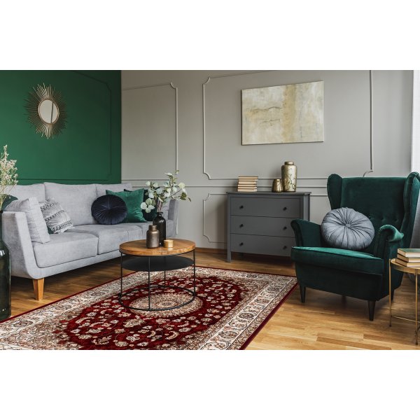 Dubai Medallion Wilton Teppich Rot Dubai Medallion Wilton Teppich Rot