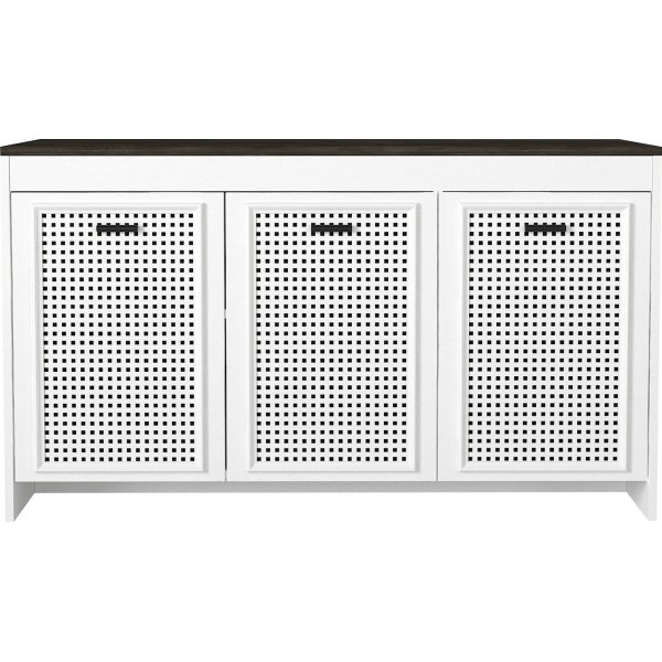 Done Sideboard - Wei/Dunkelbraun