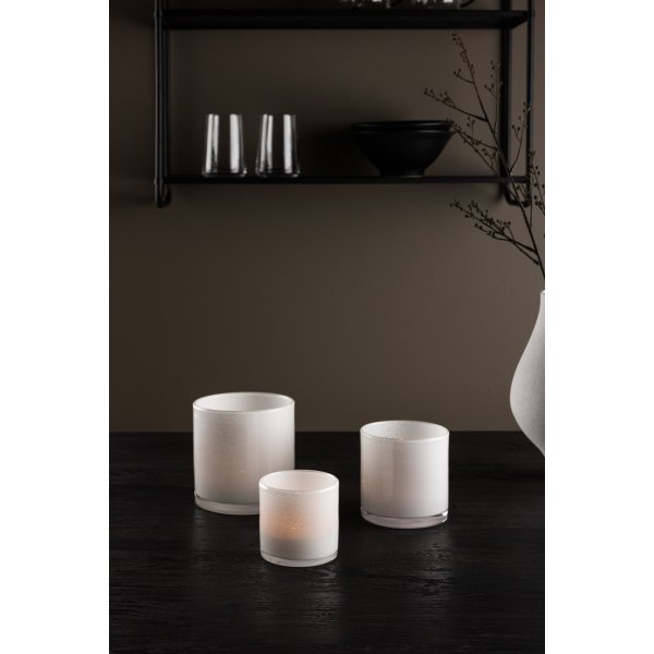 Glora Laterne Ø8 cm - Weiß Glora Laterne Ø8 cm - Weiß