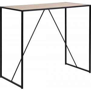 Seaford Stehtisch 120 x 60 cm - Eiche/schwarz