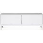 Borgholm weie Medienbank 126x45 cm