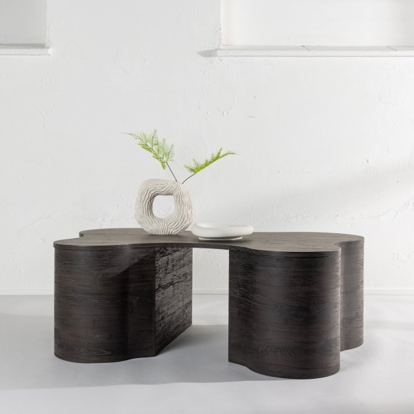 Larvik Couchtisch 130 x 90 cm - Mocca