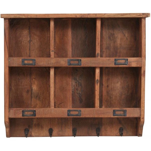 Regal Torsby II - Antik behandeltes Holz