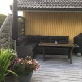Kundenbild Davenport Outdoor-Gruppe mit Tisch (Kunststoff-Rattan) - Grau