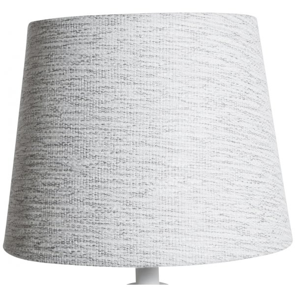 Runder Lampenschirm 22x28x22 cm - Light (grobes Leinen)