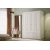 Inci Kleiderschrank 140 x 50 x 182 cm - Wei