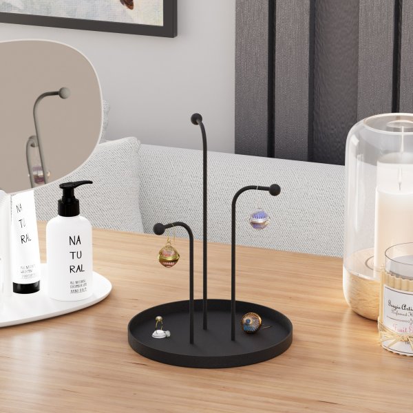 Leros Dekoteller - Schwarz Leros Dekoteller - Schwarz