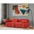 Doblo 2-Sitzer-Sofa aus Cordstoff - Orange