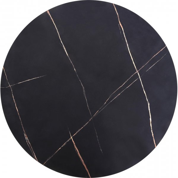 Tisvilde Couchtisch 80 cm - Schwarz