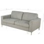 Nova 2-Sitzer-Sofa - Grau