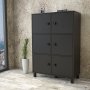 Vilamo Schrank 48 - Schwarz