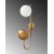 Potter Wandlampe 11485 - Gold/Wei