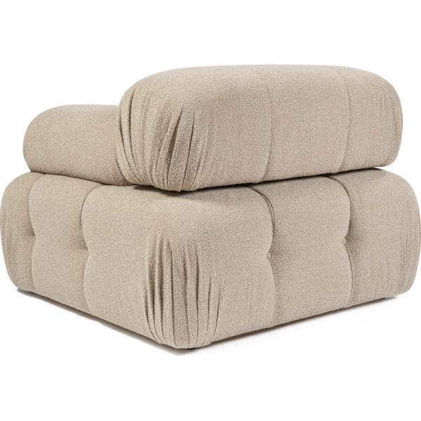 Rechtes Blanca-Modul - Dunkelbeige Rechtes Blanca-Modul - Dunkelbeige