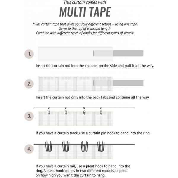 Multiband 3 m - Transparent
