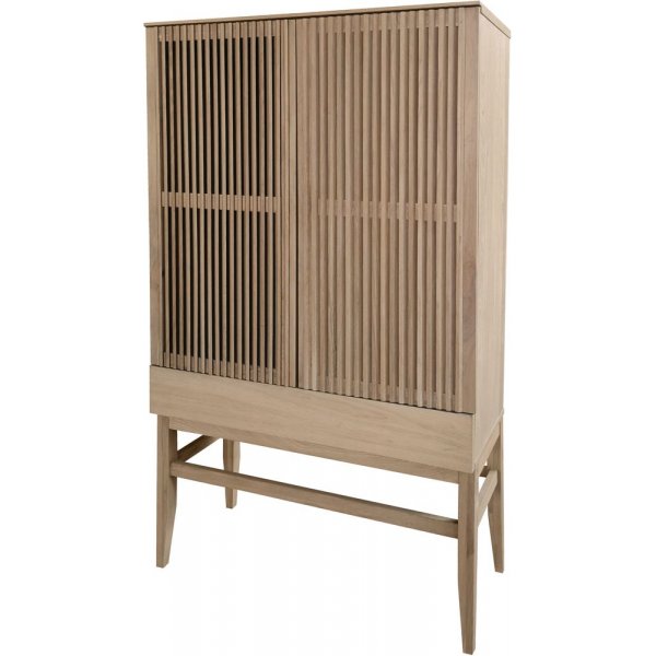 Darell Vitrine - Eschenfurnier/Eiche