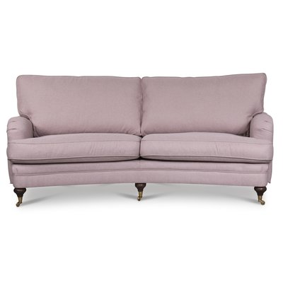 Howard London Premium 4-Sitzer gebogenes Sofa - Pink