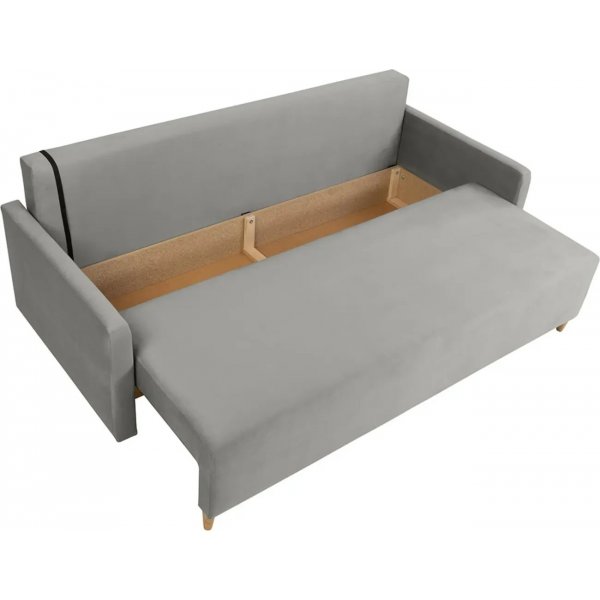 Sigma 3-Sitzer Schlafsofa - Grau Sigma 3-Sitzer Schlafsofa - Grau