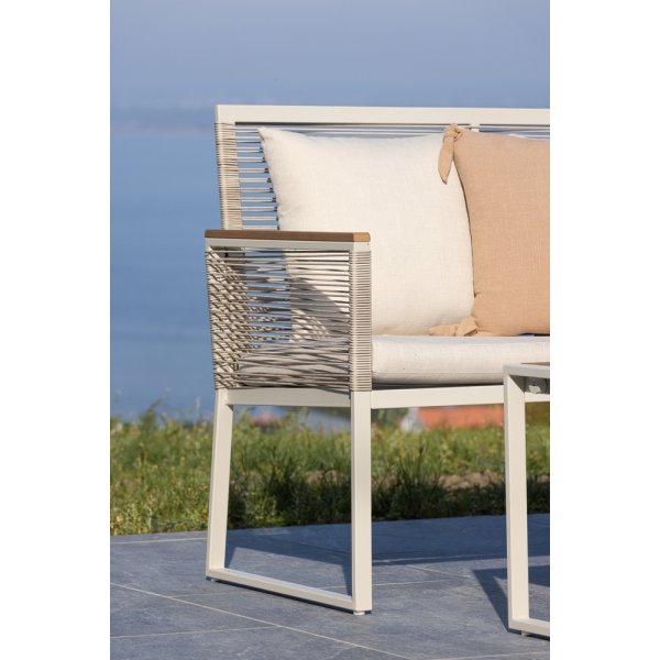 Sofagruppe Dallas - Beige/Hellgrau Sofagruppe Dallas - Beige/Hellgrau
