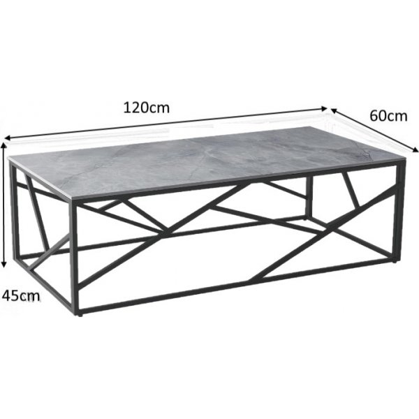 Kosmos Couchtisch 120 x 60 cm - Silber Kosmos Couchtisch 120 x 60 cm - Silber