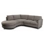 Skandi Ecksofa - Braun