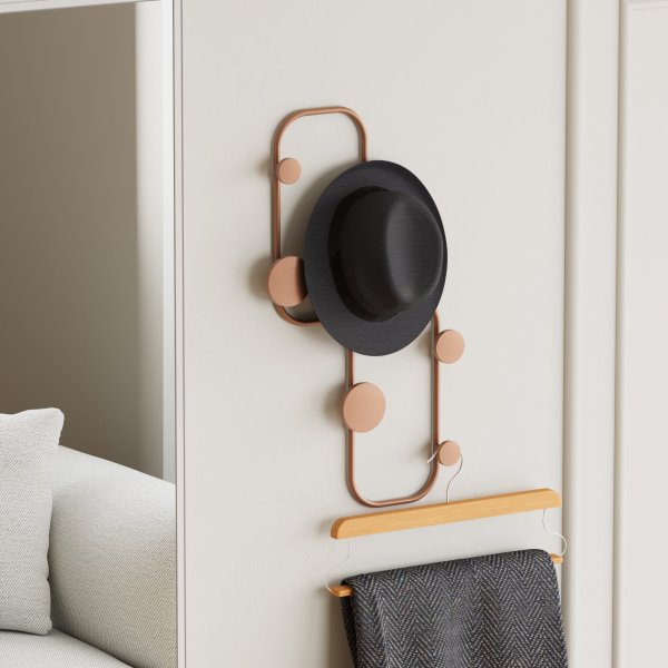 Marienkäfer-Kleiderbügel - Kupfer Marienkäfer-Kleiderbügel - Kupfer